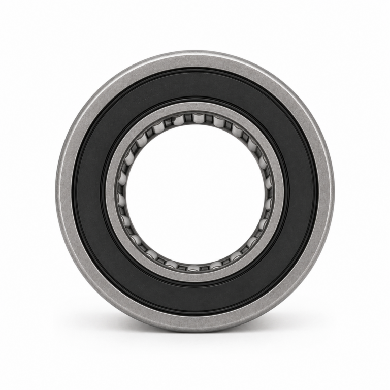 HK 2RS needle roller bearing front view