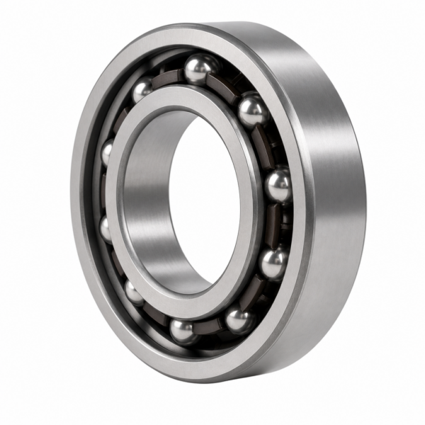 Angular-contact ball bearing — single row open – pamje treçerekëshe nga ana tjetër