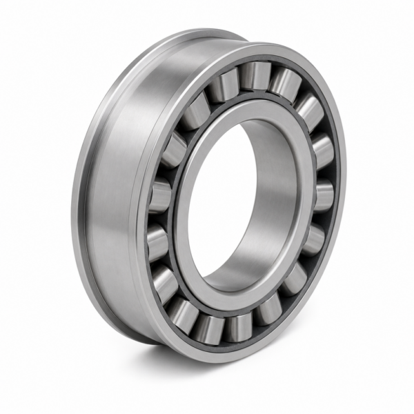 Cylindrical roller bearing — NU – pamje treçerekëshe nga ana tjetër