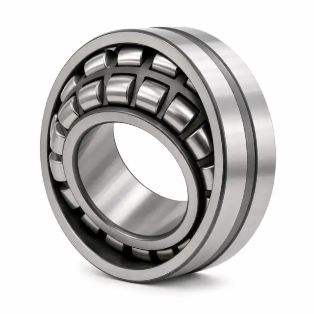 Spherical roller bearing — open, cylindrical bore – pamje treçerekëshe ballore
