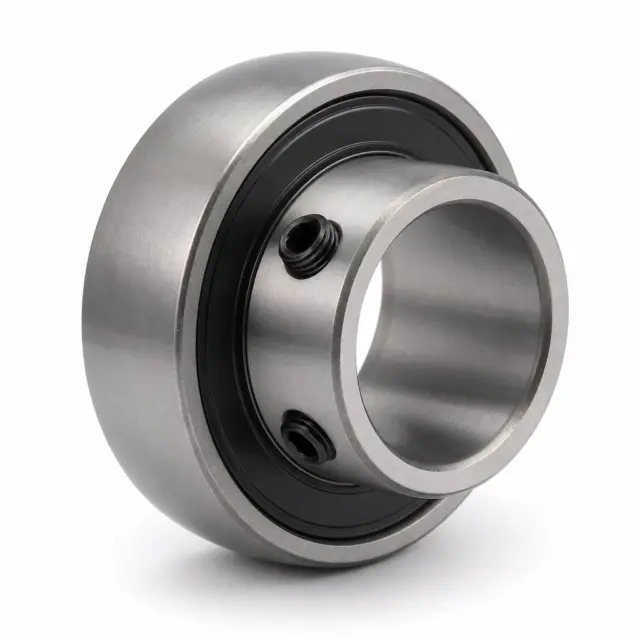 Insert ball bearing — set-screw locking, extended inner ring – pamje treçerekëshe ballore
