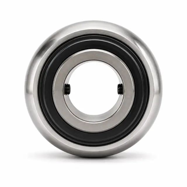 Kushinetë insert YAR set screw - pamje ballore